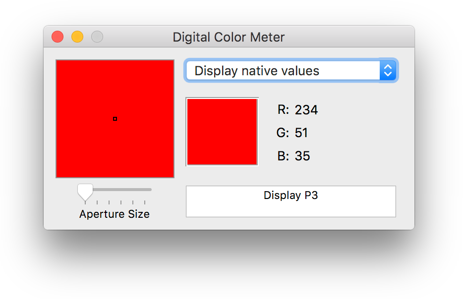 Digital Color Meter